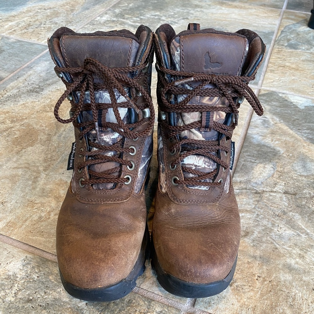 Field and Stream youth hunting hiking boots